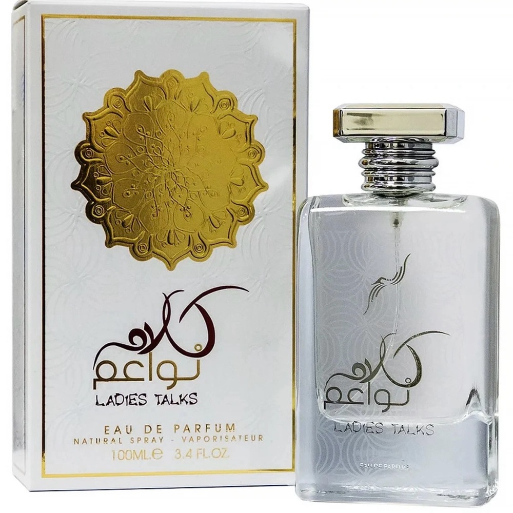 Ladies Talk by Ozareej Eau De Perfum For Women 3.4 OZ (100ml )Original  100%